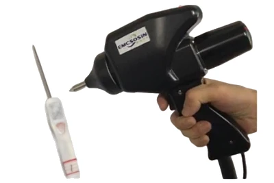 What does an ESD gun do?